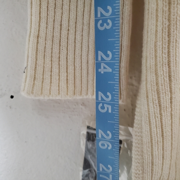 INC International Concepts Women's Knit Tunic Sweater. Large, Buttercream F-172 - Picture 11 of 11